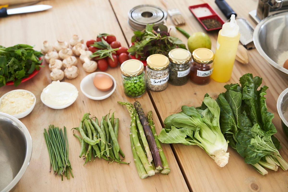 Caldo mineral con verduras y hierbas